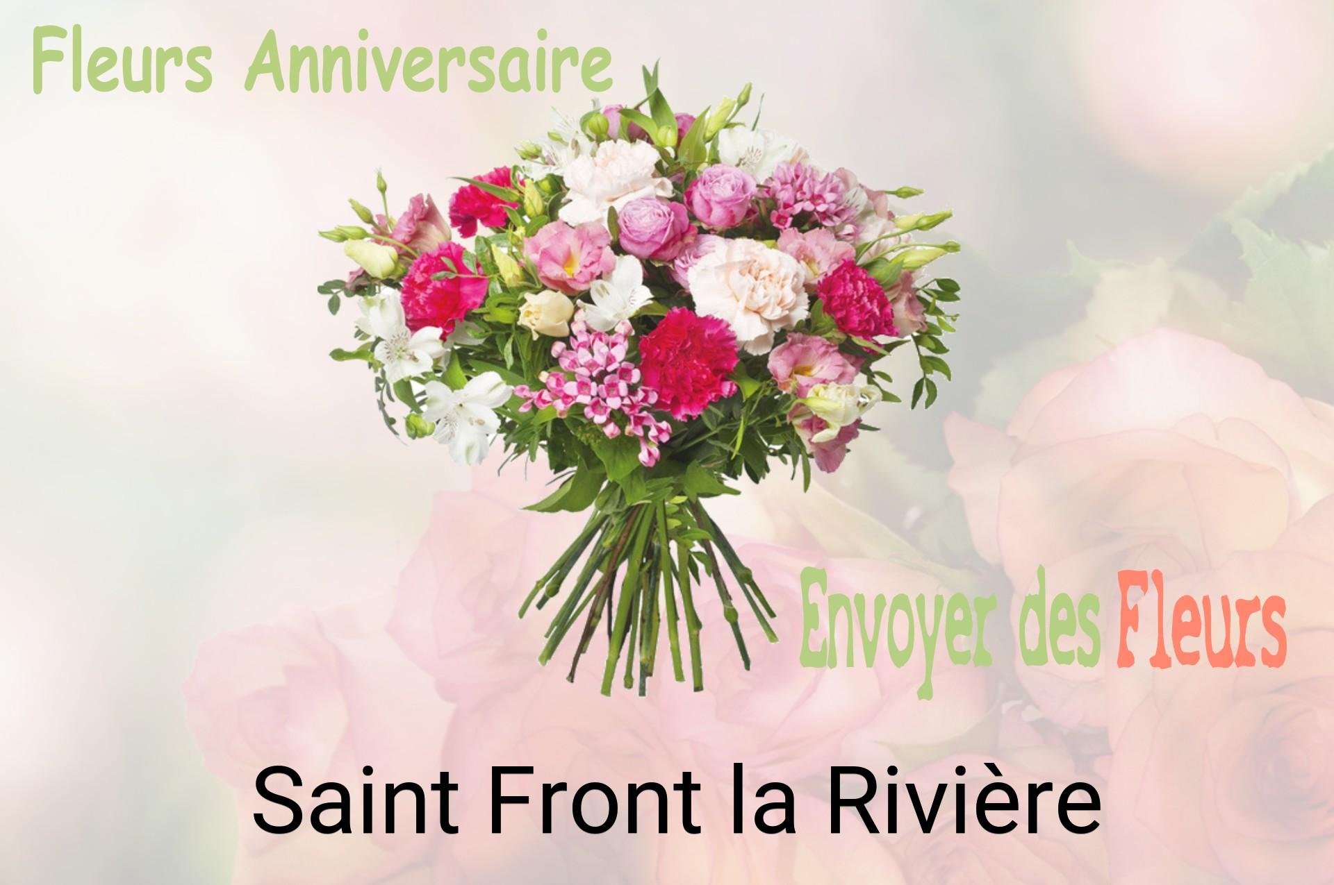 Bouquet de fleurs d’anniversaire livré à Saint-Front-la-Rivière